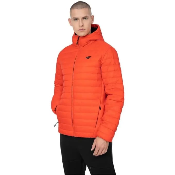 4F Jas Heren Dons Oranje - Maat M