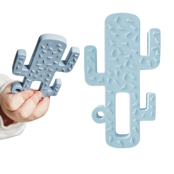 Jouet hochet en silicone pour bébés Cactus MinikOiOi 1 pièce.