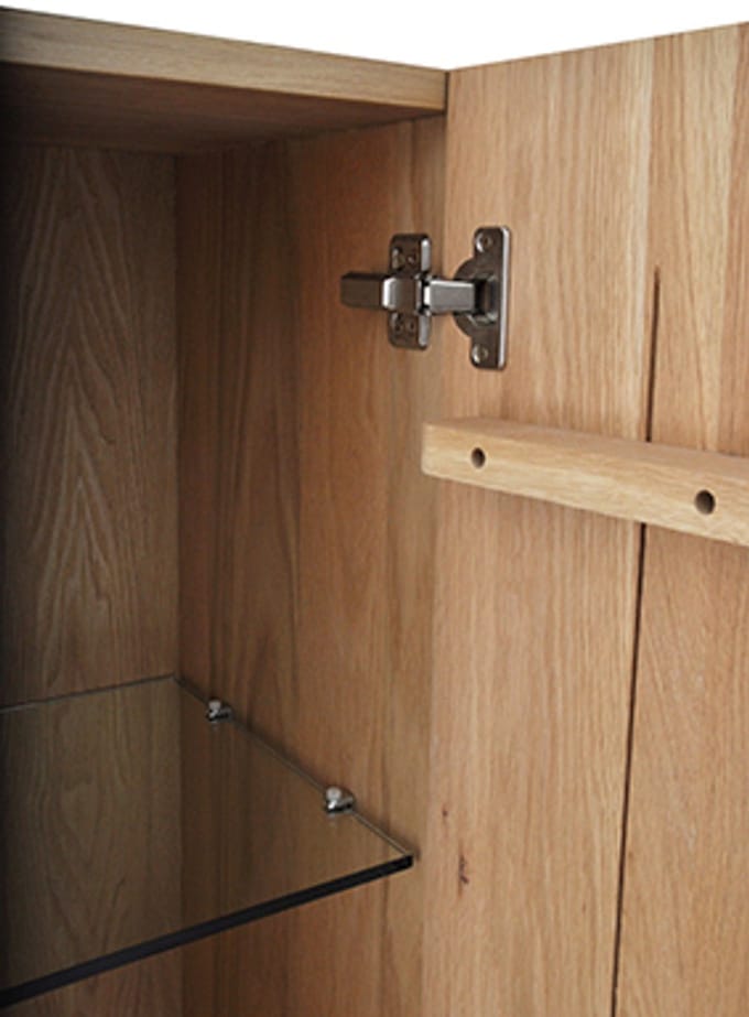 Wiesbaden Vision OAK kolomkast met 2 deuren 160x35x35