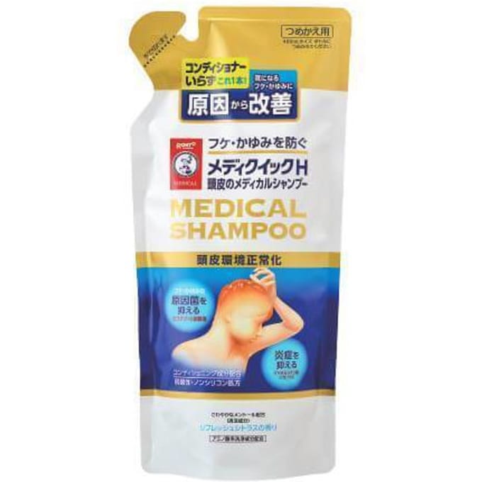 Rohto Mentholatum  - Medical Shampoo Refill - 280ml