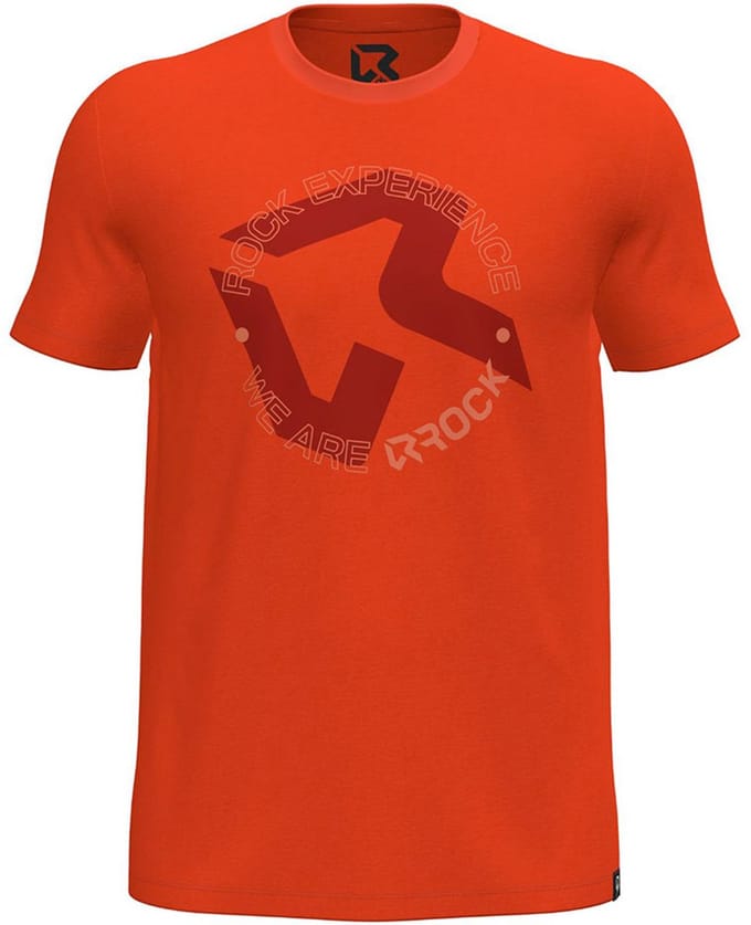 Rock Experience Dimore Degli Dei T-shirt Met Korte Mouwen Oranje 2XL Man