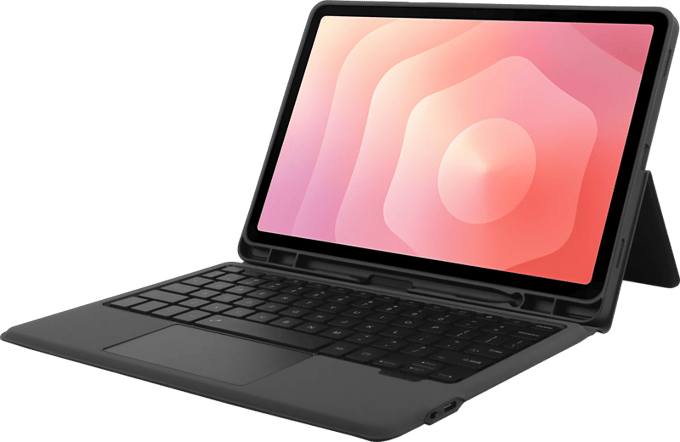 BlueBuilt Samsung Galaxy Tab S11 Toetsenbord Hoes QWERTY Zwart