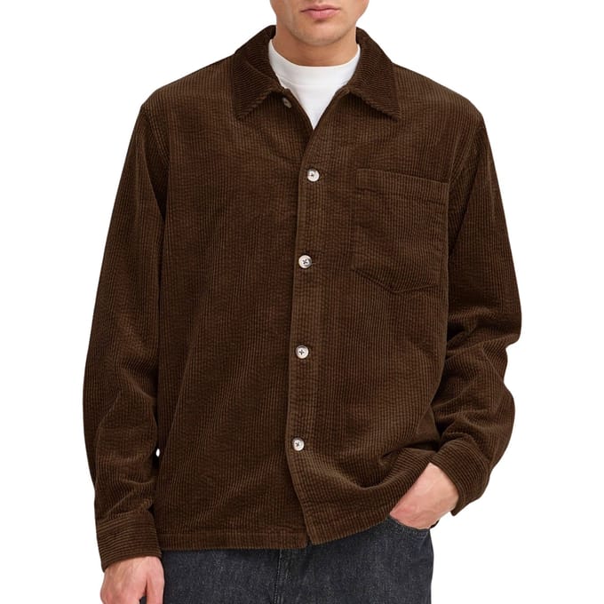 Solid Ingvi Overshirt Heren - Maat M