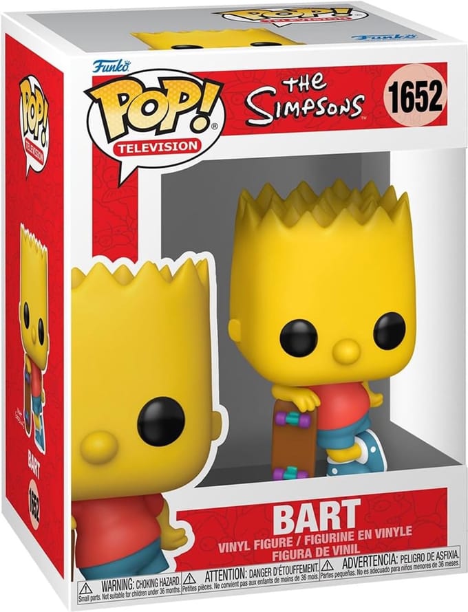 Pop Television: The Simpsons - Bart Funko Pop #1652