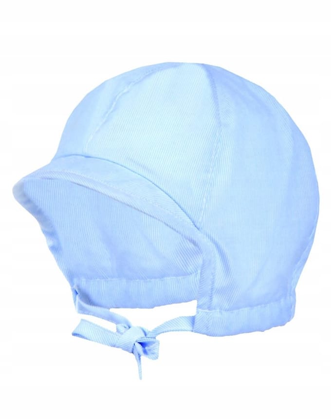 Döll Baby Muts Blauw Unisex Katoen Maat 43