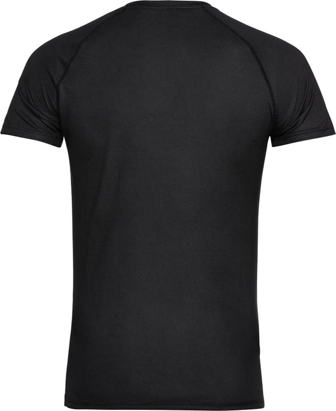 ODLO - Maat S - BL TOP Crew neck s/s ACTIVE F-DRY LIGHT - black - Mannen