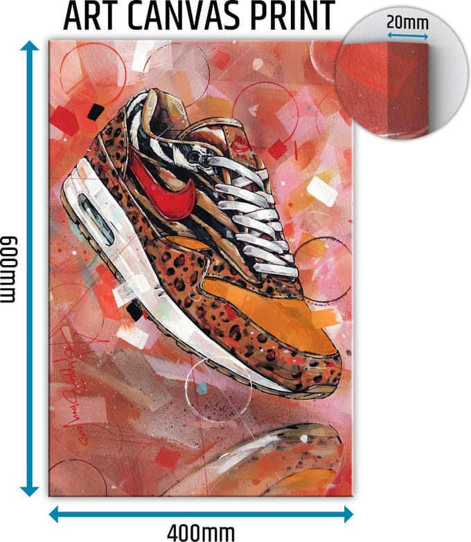Sneaker canvas Animal pack 3.0 40x60 cm