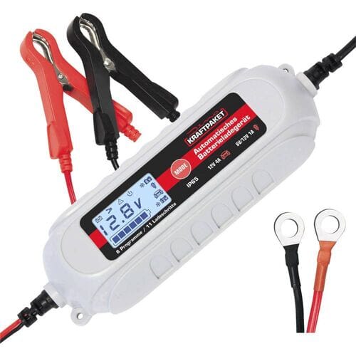 Dino Druppellader Acculader 12V - 6/12 Volt - 4A - 11-staps volautomatisch