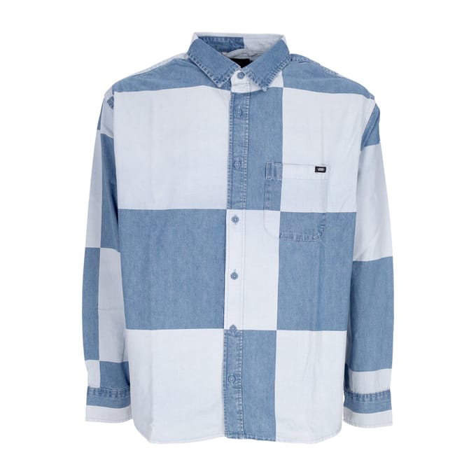 Gomez herenoverhemd met lange mouwen denim L/s geweven vintage indigo