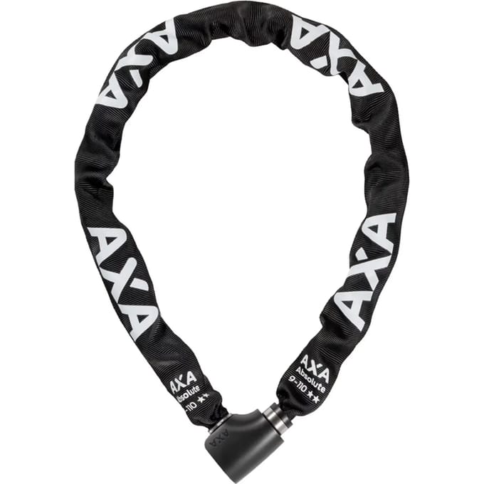 Axa Kettingslot Absolute - Zwart - Art 2 - Lengte 110cm Ø9mm