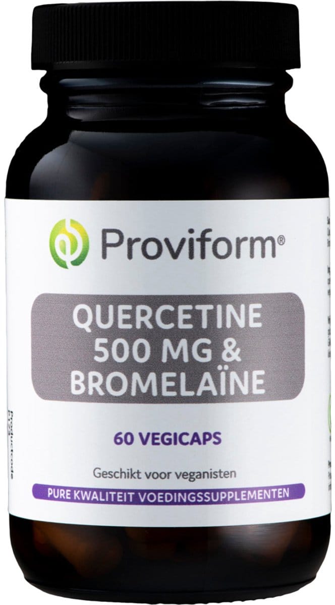 Proviform Quercetine 500mg & bromelaine 60 Vegetarische capsules