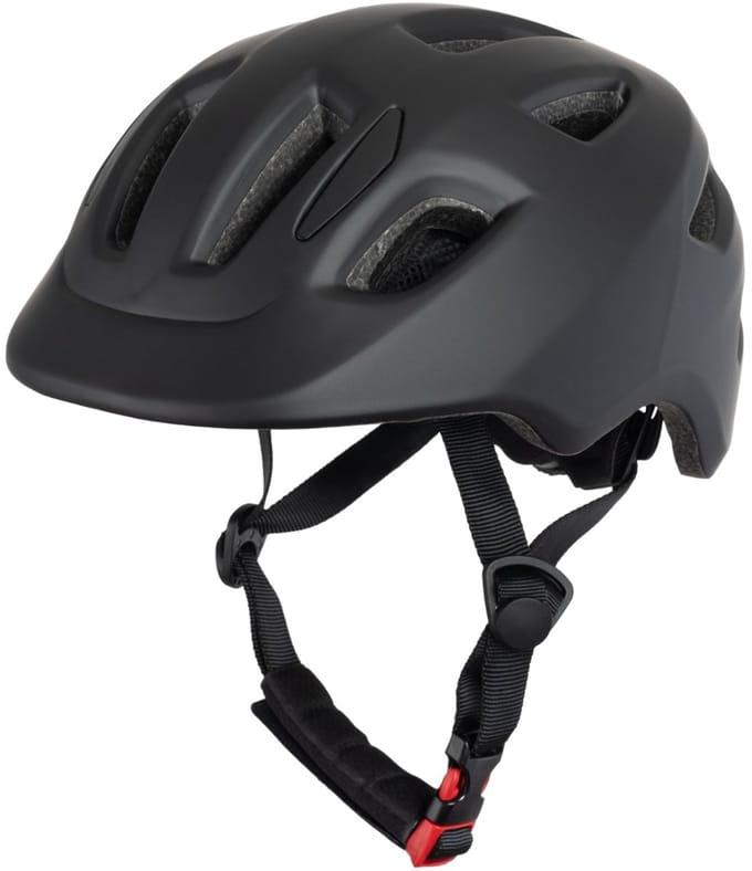 VINZ Parkway |Fietshelm Kind / Kinderfietshelm / Kinderhelm Fiets - Mat Zwart