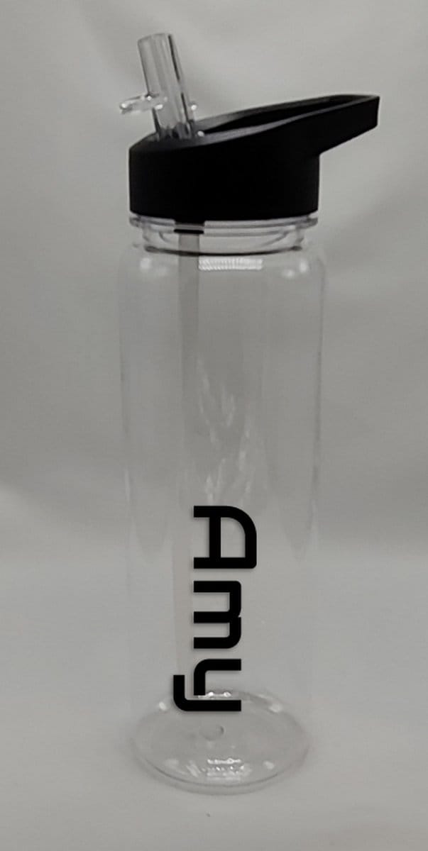 1+1=2 waterfles | inhoud 700ml | helder | BPA vrij