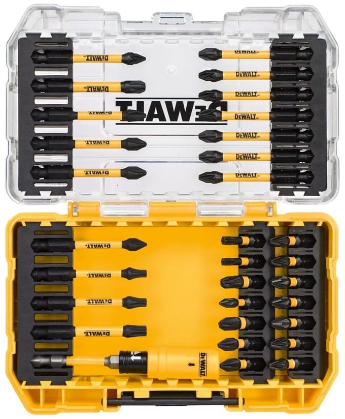 DeWalt FLEXTORQ - Udar Bit Set - 31 stuks - Magnetische Uchwyt - ToughCase+