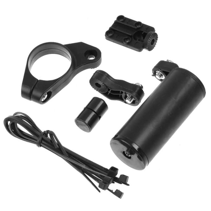 Waterdichte Fiets Digitale LCD Computer Kilometerteller Snelheidsmeter Velometer Auto Backlight 27 zwart