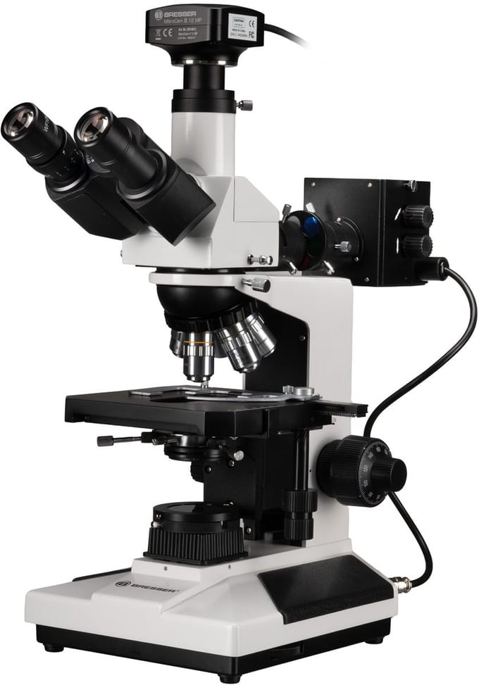 Bresser Microscoop - Science ADL 601 P - 50x-600x - Incl. MikroCamII 9MP 4K