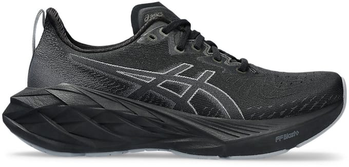 ASICS Novablast 4 - Hardloopschoenen - Maat 40 - Black/Graphite Grey / Zwart Grijs - Novablast - Hardlopen - Dames Hardloopschoenen