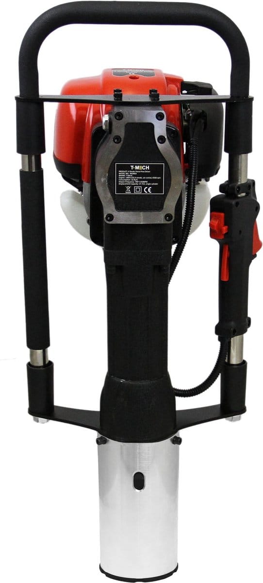 4-takt palenrammer - zwart - 120 mm - gratis draagtas