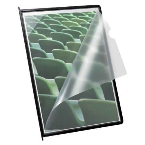 Infotas Jalema Flex-O-Frame met pen A4 - Zwart - 10 stuks in verpakking
