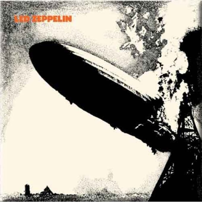 Led Zeppelin - Zep 1 - Koelkast magneet - 7.5 x 7.5 cm