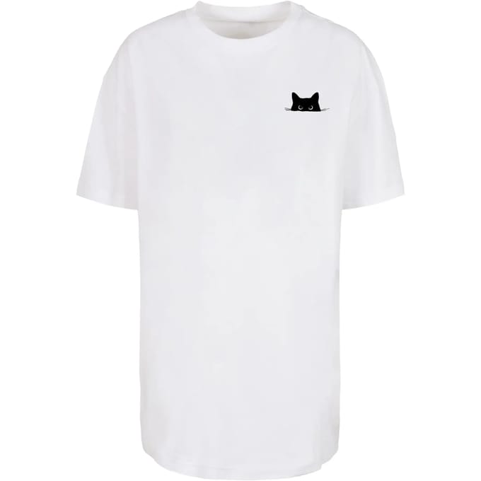 Dames-T-shirt Merchcode Halloween - Cat