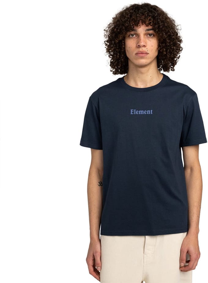 Element Forever T-shirt Met Korte Mouwen Blauw M Man