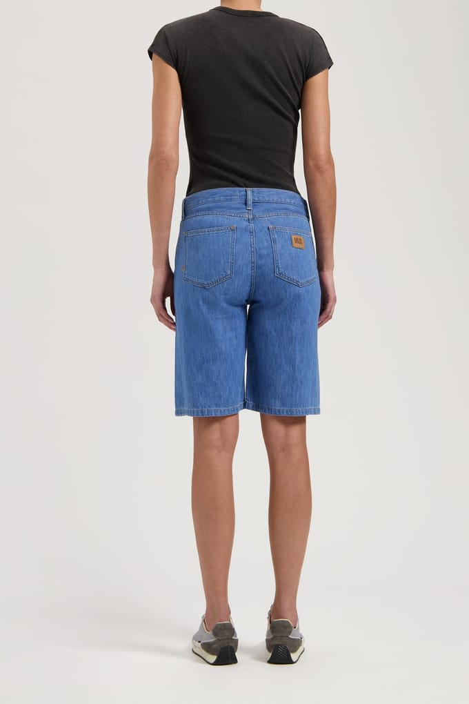 Mud Jeans Suzy Mid Short Medium Stone Taglia: S | Pantaloncini Outlet | Donna