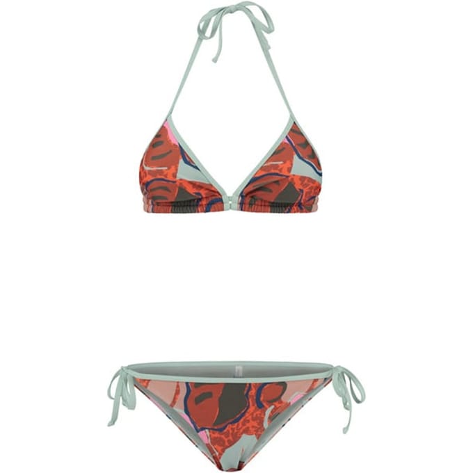 Shiwi Ladies Abstract Leaf Liz Triangle Bikini Multi Colour Taglia: 34 | Bikini Outlet | Donna