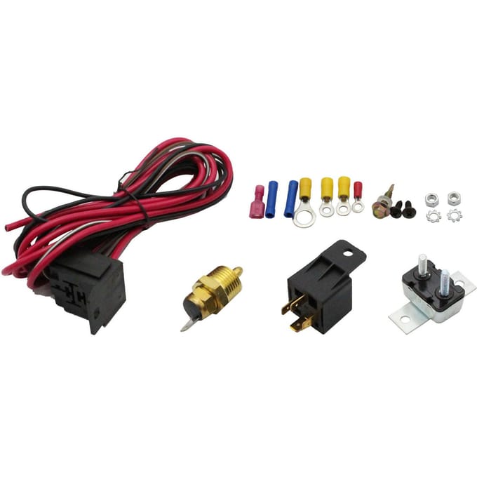 Ventilator Thermostaat Kits Temperatuur Relais Kits 3102 175-185° SBC BBC veelkleurig