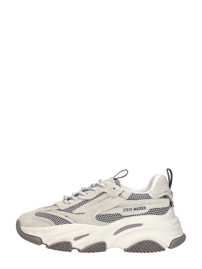 Steve Madden Possession Sneakers - Dames - Grijs - Maat 40