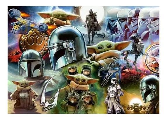 Ravensburger The Mandalorian and Grogu 1000st Volwassenen puzzels