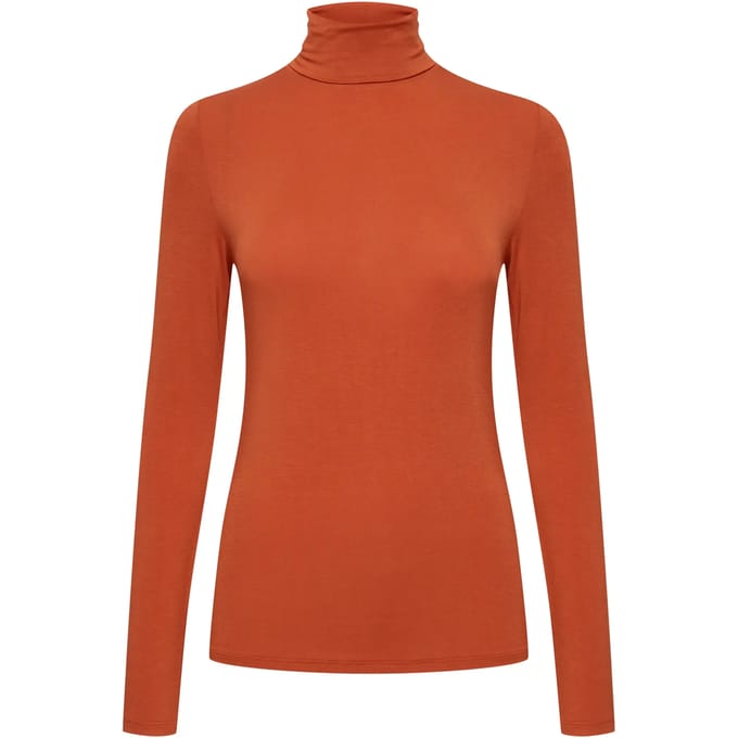 Dames-T-shirt met lange mouwen Ichi Philuca