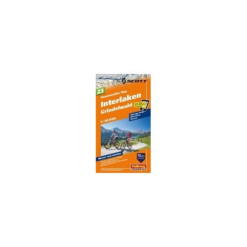 Mtb-Karte 23 Interlaken, Grindelwald 1 : 50 000