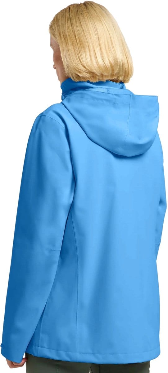 Jack Wolfskin Trailtime 2L Mid Blue Regenjas Dames