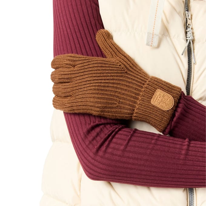 Parachutistenhandschoenen, Effen, Amandelkleurig