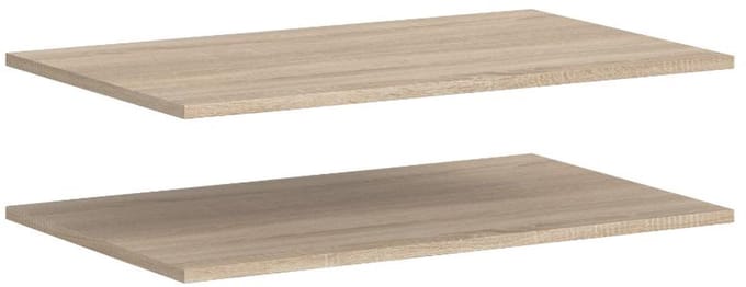 Karin 2 losse planken 78x48cm eik decor.
