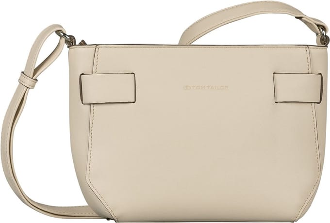 TOM TAILOR Schoudertas Paige Cross Bag Creme White Crème