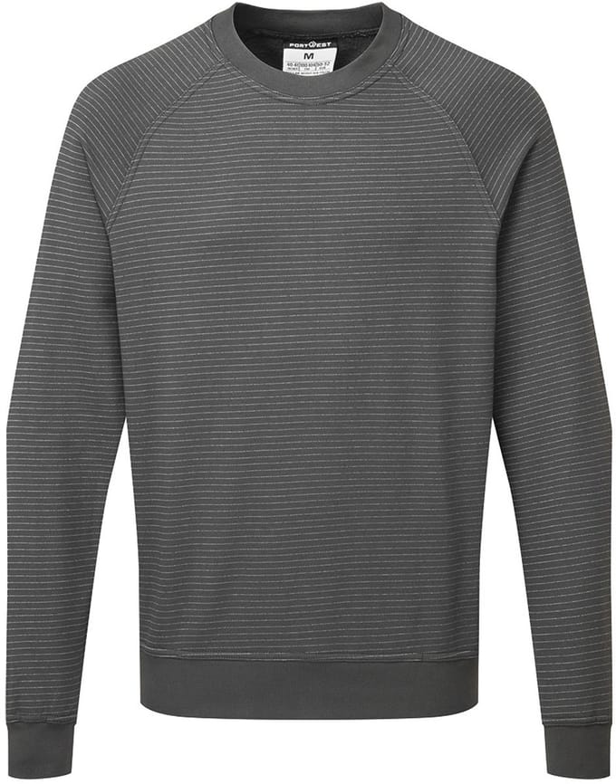 Portwest Anti-statisch ESD Sweatshirt AS24 - Grijs - 4XL