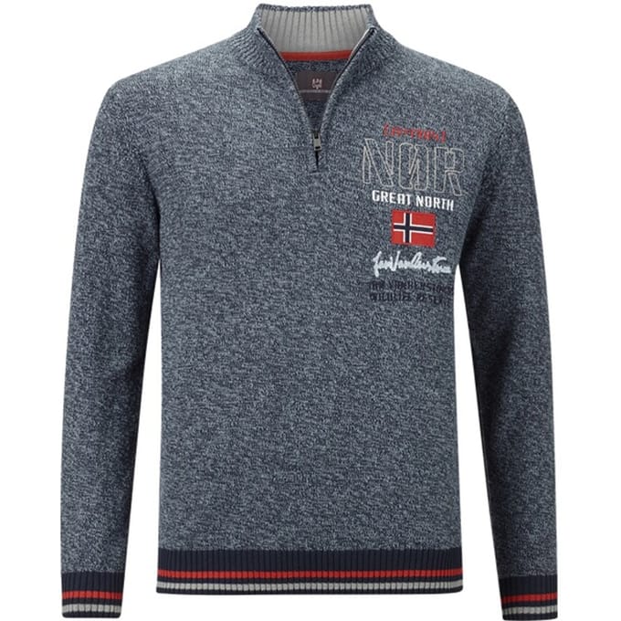 Trui CAJETAN donkerblauw