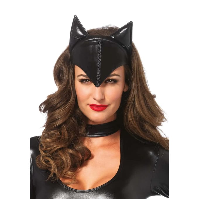 Emblematisch Vrouwen Kat Masker Leg Avenue