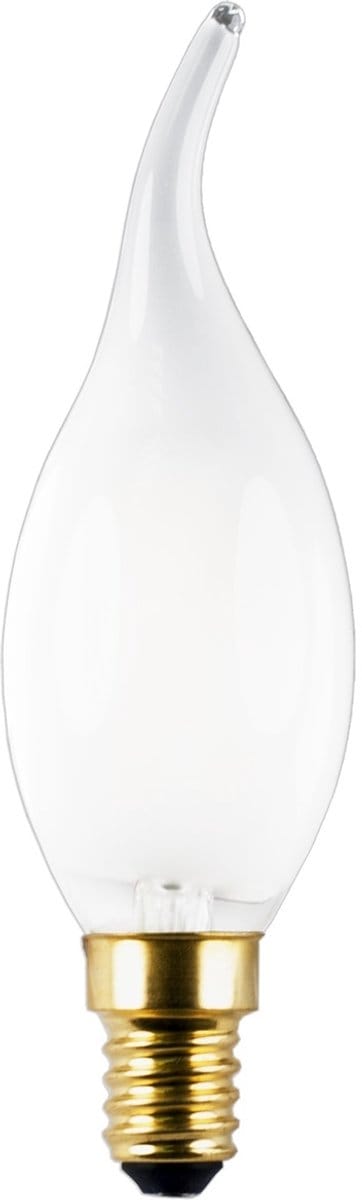 E14 LED Vlam C35 4W Mat wit 2700K Dimbaar