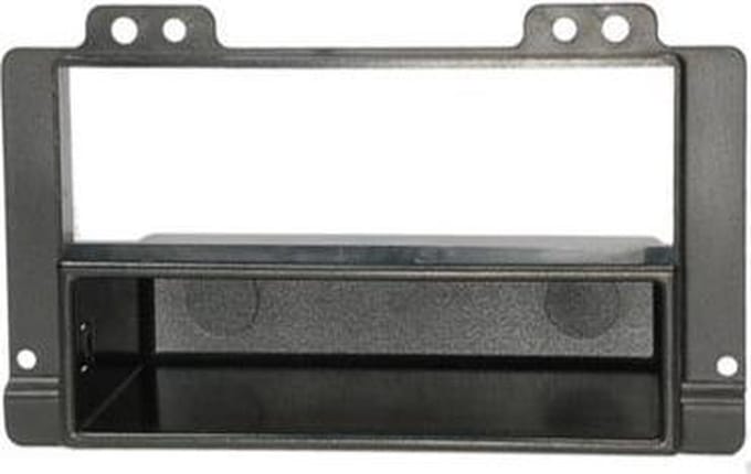 1-DIN inbouwframe  Freelander I 2003-2007 zwart