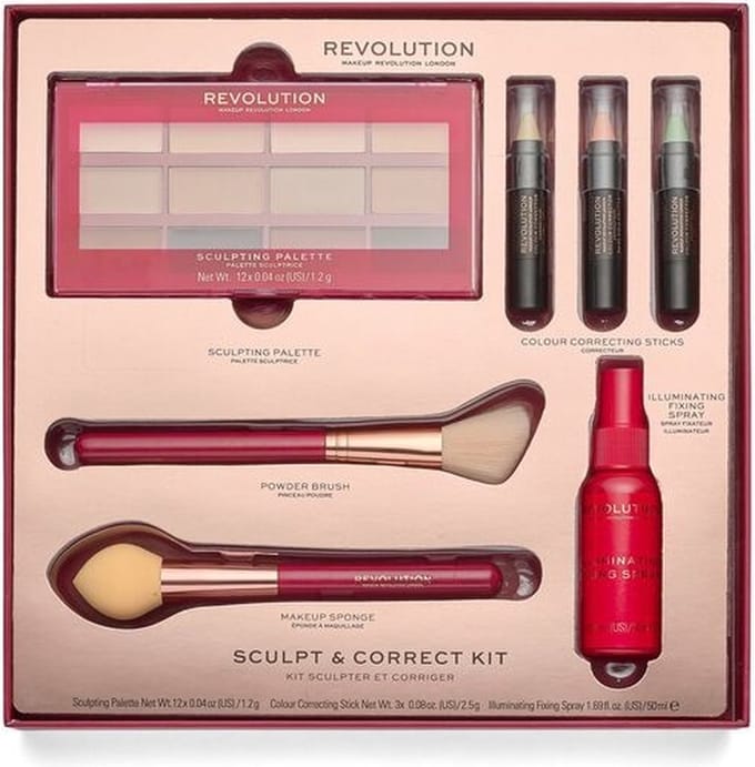 Makeup Revolution Sculpt & Correct Kit - Gift Set