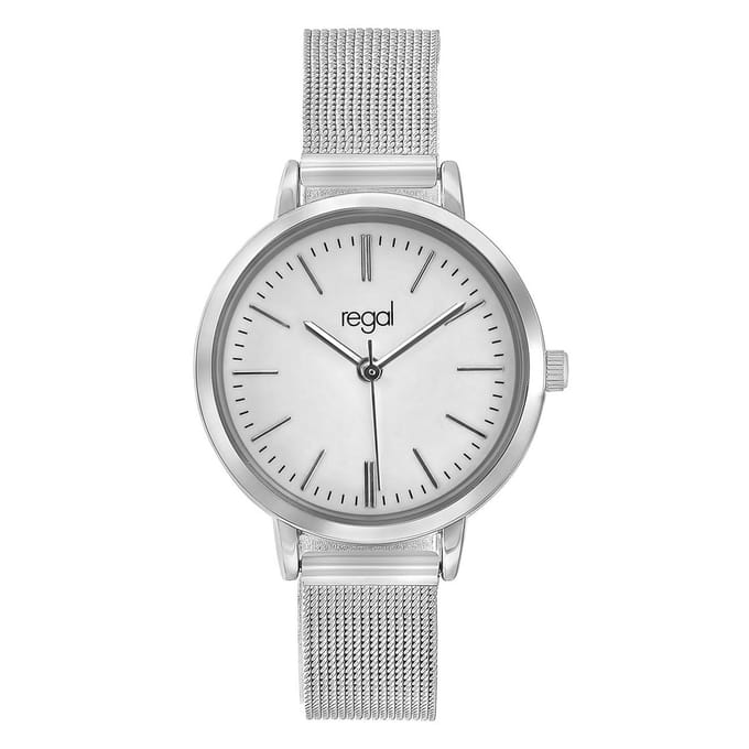 Regal - Regal mesh horloge stalen band