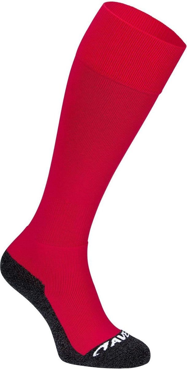 Avento Voetbalsokken - Lang Model - Basic - Rood/Grijs - Maat 30/35