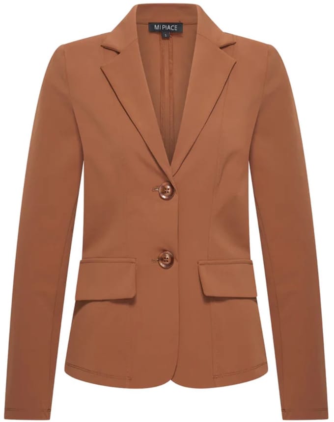 MI PIACE - Bonded Travel Uni Blazer 202646 Rust - Maat : M