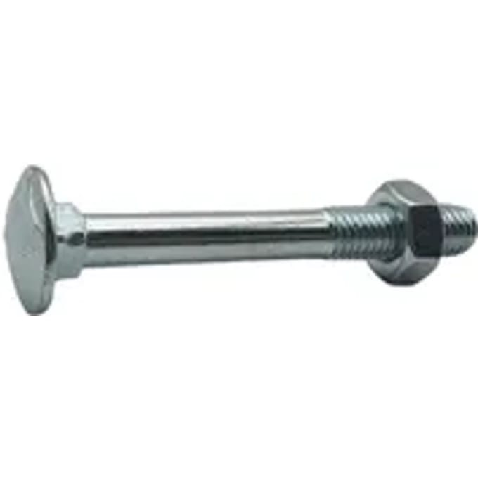 Sencys Slotbout Met Moer M10x80mm Per 4 Gegalvaniseerd
