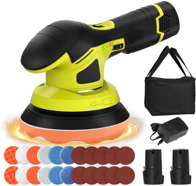 DailySupplies® Poetsmachine Auto - Polijstmachine - Schuurmachine