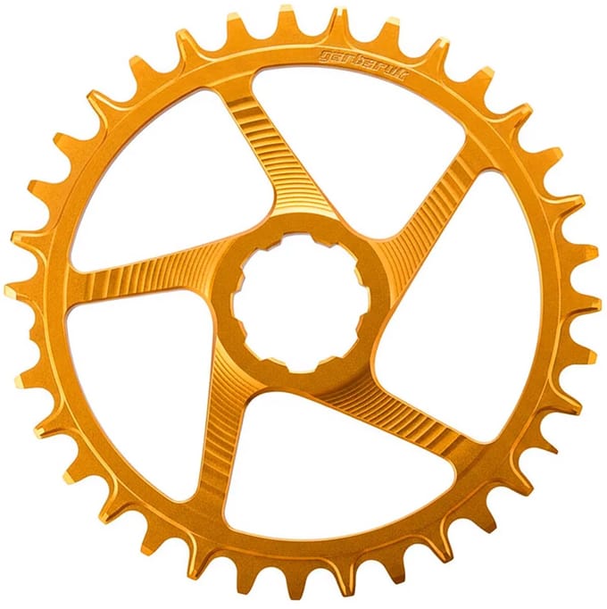 Garbaruk Sram Gxp/dub Boost Kettingblad Goud 34t