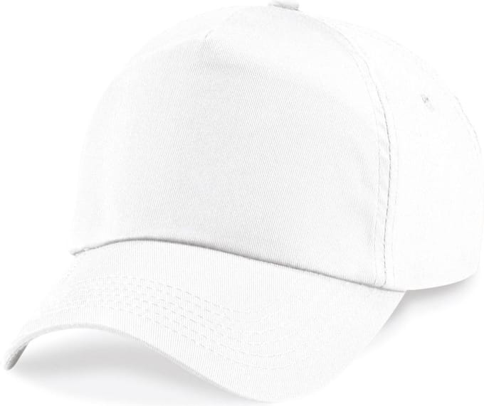 Beechfield Original 5 panel cap B10 - White - One size